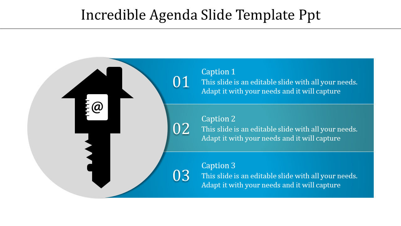 Stunning Agenda Slide Template PPT Presentation Design